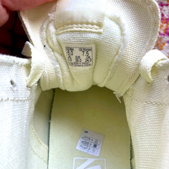 VANS “SK8 Hi Tapered Sneaker in Metallica Green” - Picture 7 of 7